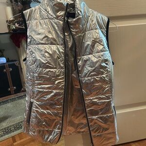 Silver Puffer Vest very rare